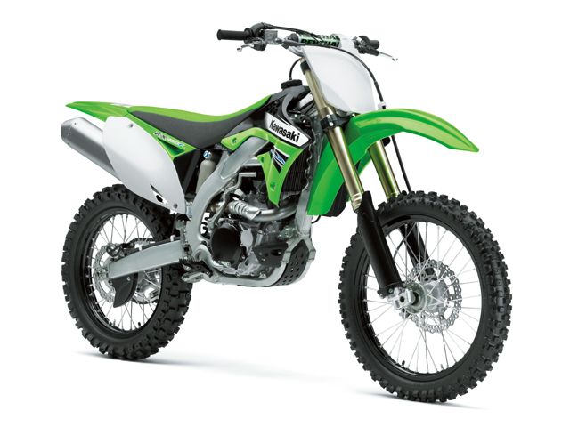 2011年 KX450F ライムグリーン（カタログメイン）