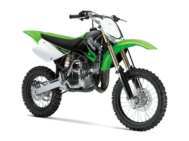 2010年 KX85 ライムグリーン（カタログメイン）