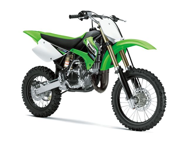 2011年 KX85 ライムグリーン（カタログメイン）