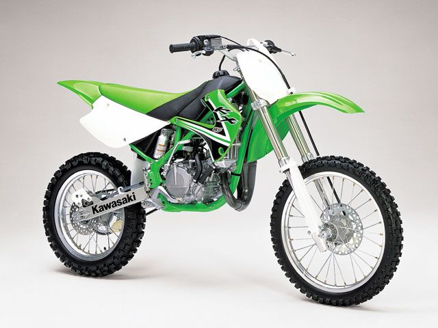 2002年 KX85-2 ライムグリーン（カタログメイン）