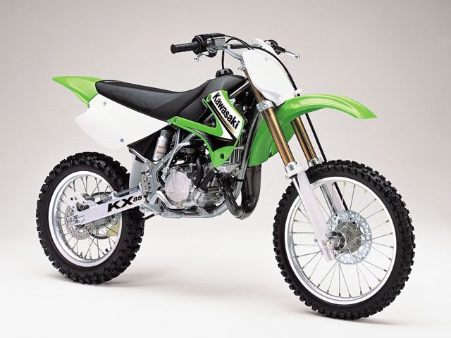 2003年 KX85-2 ライムグリーン（カタログメイン）