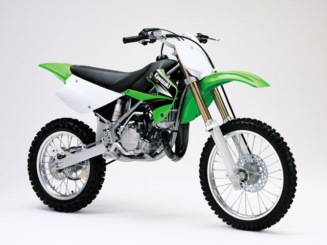 2004年 KX85-2 ライムグリーン（カタログメイン）