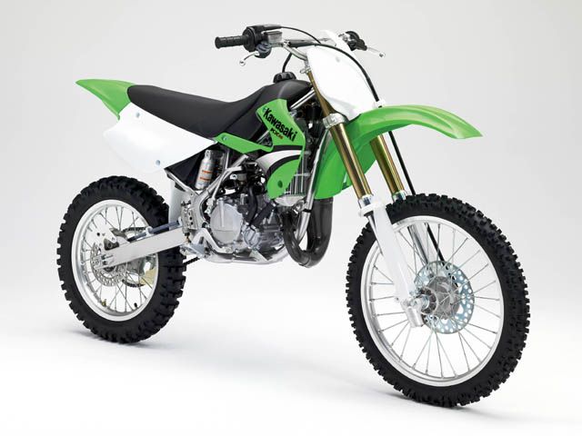 2005年 KX85-2 ライムグリーン（カタログメイン）