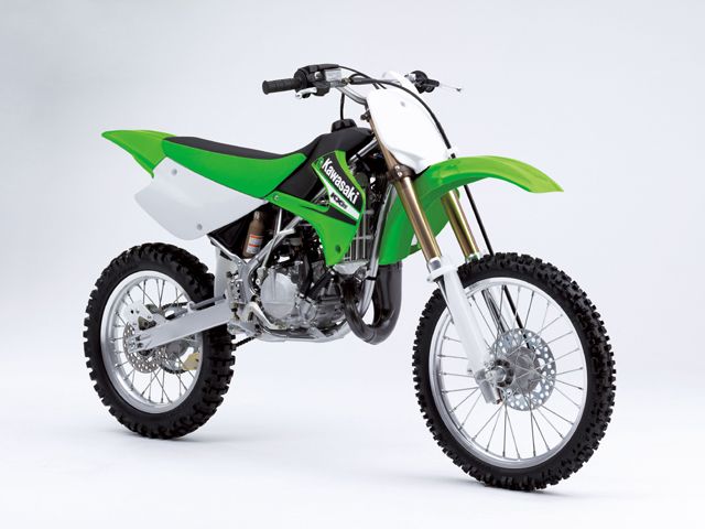 2006年 KX85-2 ライムグリーン（カタログメイン）