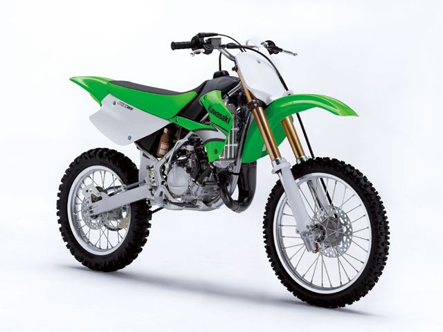 2007年 KX85-2 ライムグリーン（カタログメイン）