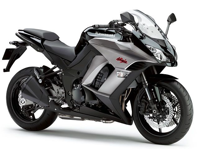 2012年 Ninja 1000 ABS メタリックスパークブラック/×メタリックフラットミクロングレー(カタログメイン)