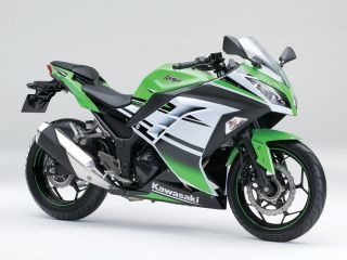 2015年 Ninja 250 ABS Special Editionライムグリーン/パールスターダストホワイト（スペシャルエディション）