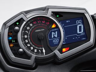 2017年 Ninja 650 ABS KRT Edition(メーター表示イメージ）
