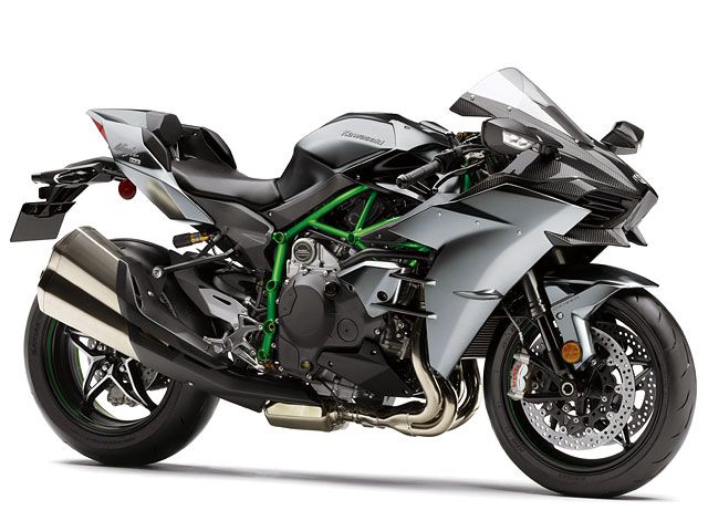 2017年 Ninja H2 Carbon ミラーコートマットスパークブラック（カタログメイン）
