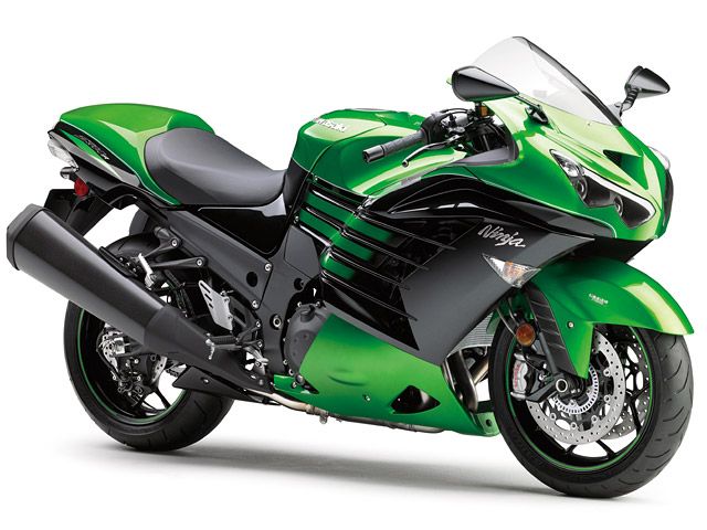 2016年 Ninja ZX-14R ABS High Grade ゴールデンブレイズドグリーン×メタリックスパークブラック（カナダ仕様）（カタログメイン）
