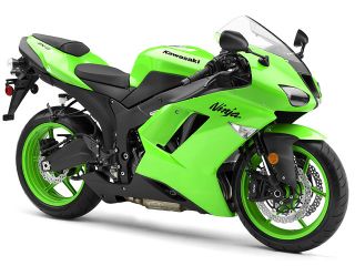2008年 Ninja ZX-6Rライムグリーン（北米仕様）