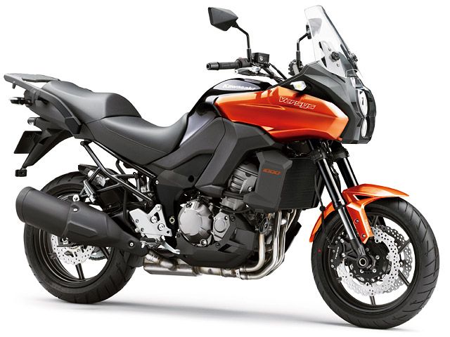 2013年 Versys 1000 キャンディバーントオレンジ×エボニー（カタログメイン）