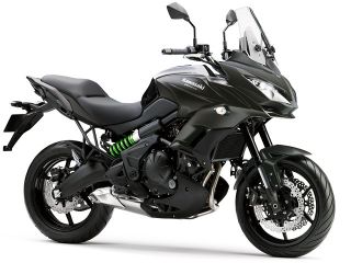 2016年 Versys 650 ABSメタリックマットカーボングレー×メタリックスパークブラック