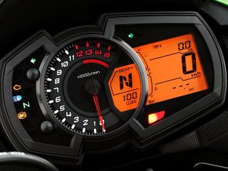2017年 Versys-X 300（メーター表示イメージ）