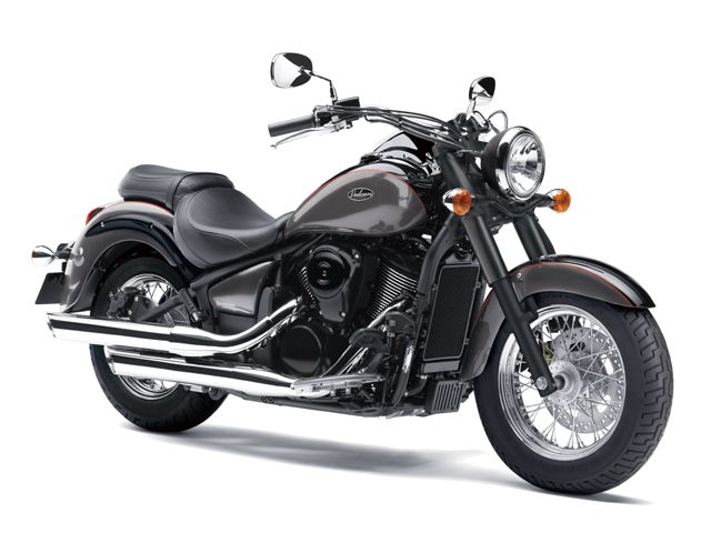 2014年 VULCAN 900 CLASSIC エボニー/メタリックグラファイトグレイ（カタログメイン）