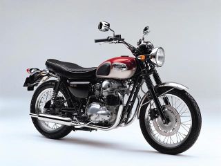 2006年 W650 アップハンドル仕様キャンディファイアレッド×メタリックチタニウム