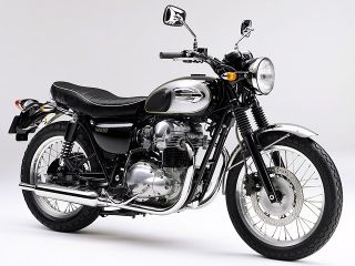 2007年 W650 ローハンドル仕様メタリックディアブロブラック×アトミックシルバー