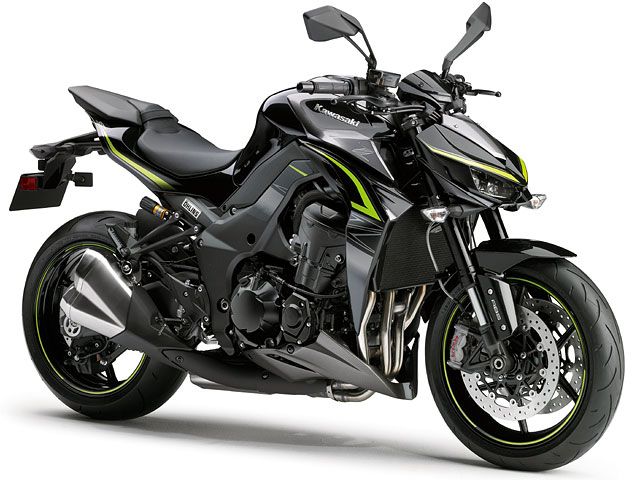 2017年 Z1000 ABS R Edition メタリックスパークブラック×メタリックグラファイトグレー（カタログメイン）