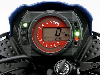 2004年 Z750（メーター表示イメージ）