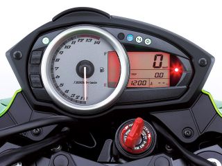 2007年 Z750（メーター表示イメージ）