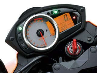 2008年 Z750（メーター表示イメージ）