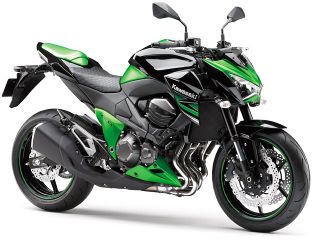 2014年 Z800（ZR800A)キャンディフラットブレイズドグリーン×メタリックスパークブラック