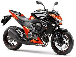 2014年 Z800 ABS（ZR800B）キャンディバーントオレンジ×メタリックスパークブラック