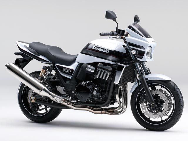 2012年 ZRX1200 DAEG パールスターダストホワイト/メタリックスパークブラック(カタログメイン)