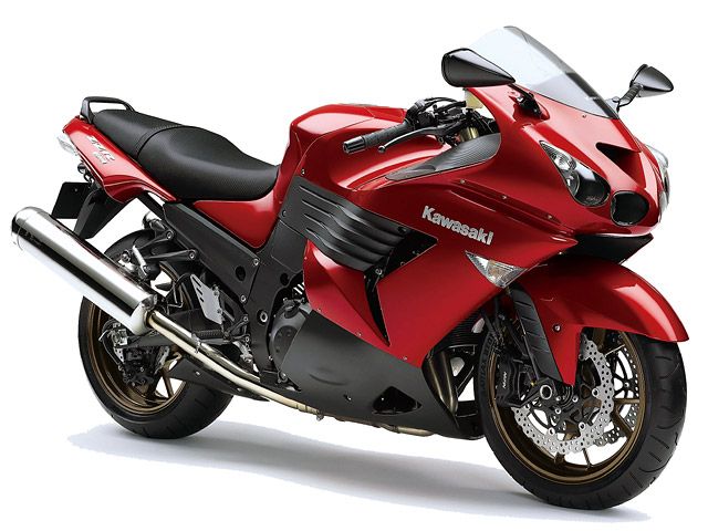 2009年 ZZR1400 キャンディダイヤモンドレッド（カタログメイン）