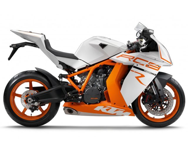 2011年 1190 RC8 R ホワイト/オレンジ（カタログメイン）