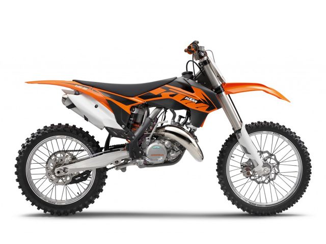 2012年 125 SX オレンジ（カタログメイン）
