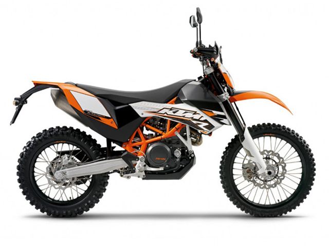 2010年 690 ENDURO R オレンジ（カタログメイン）