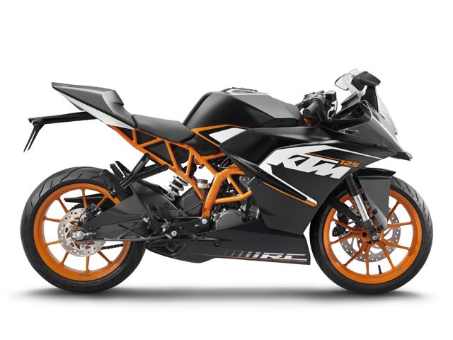 2014年 RC125 ブラック（カタログメイン）