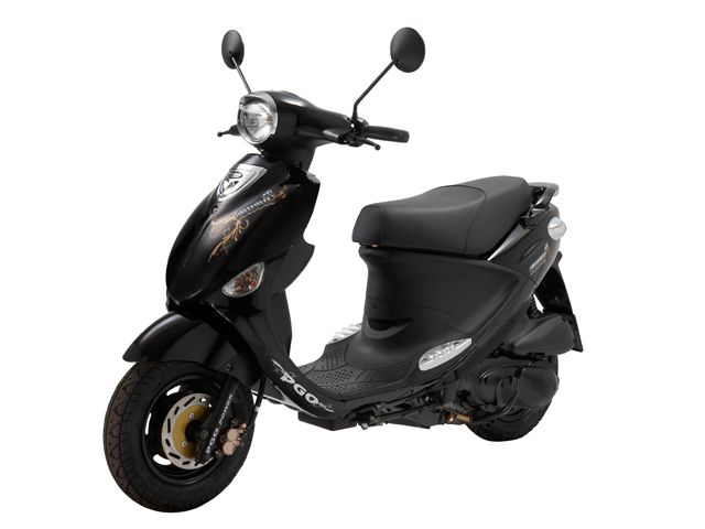 2009年 iBUBU 125 ブラック（カタログメイン）