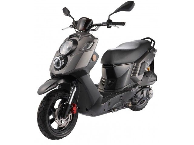 2010年 X-HOT 125 マットグレーメタリック（カタログメイン）