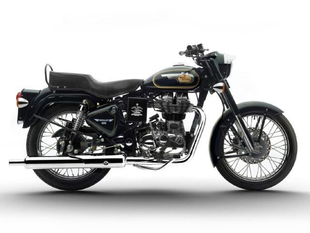 2014年 BULLET 500 EFI フォレストグリーン（カタログメイン）