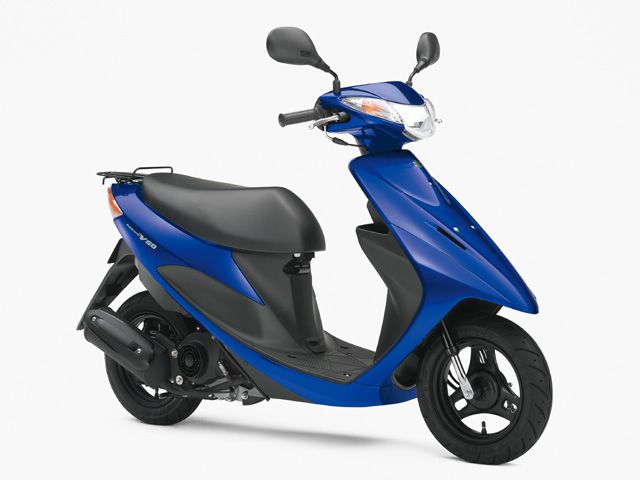 2013年 ADDRESS V50 グラスアズールブルー（カタログメイン）