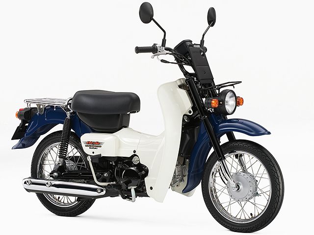 2008年 Birdie 50 セル付 グレイッシュブルー（カタログメイン）