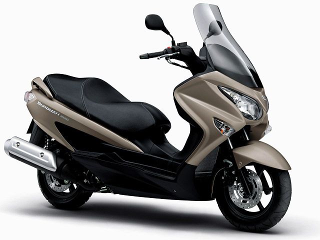 2017年 BURGMAN 200 マットチタニウムシルバーメタリック（カタログメイン）