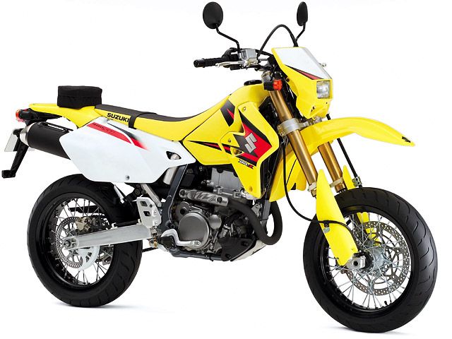 2005年 DR-Z400SM チャンピオンイエローNo.2（カタログメイン）