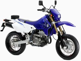 2007年 DR-Z400SMキャンディグランブルー/ソリッドスペシャルホワイトNo.2