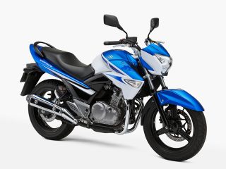 2014年 GSR250トリトンブルーメタリック/パールグレッシャーホワイト