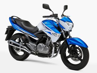 2015年 GSR250トリトンブルーメタリック/パールグレッシャーホワイト