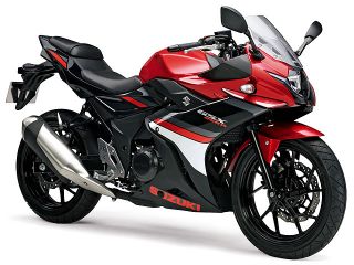 2017年 GSX250Rキャンディカーディナルレッド/パールネブラーブラック