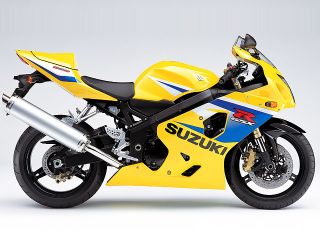 2005年 GSX-R600パールフラッシュイエロー