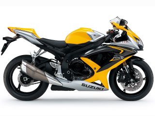 2008年 GSX-R600マーブルデイトナイエロー/メタリックミスティックシルバー