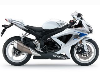 2008年 GSX-R600グラススプラッシュホワイト/メタリックミスティックシルバー