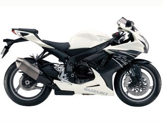 2012年 GSX-R600メタリックマットブラックNo.2/パールミラージュホワイト