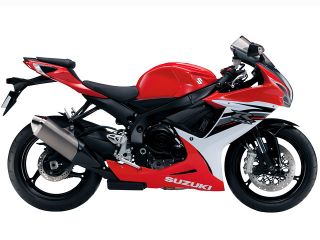2013年 GSX-R600パールミラレッド/パールグレッシャーホワイト