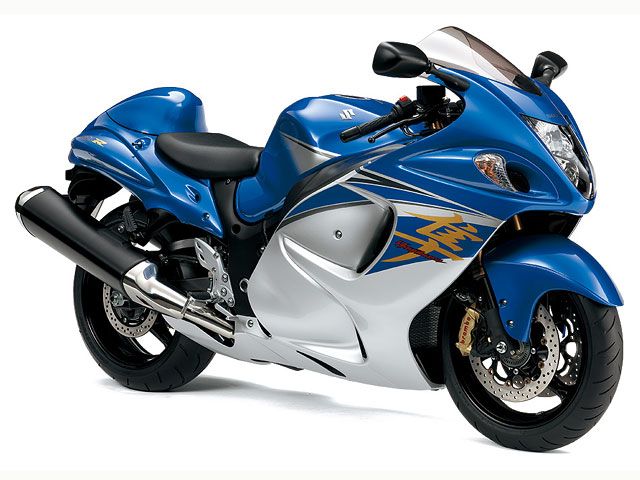 2015年 HAYABUSA パールビガーブルー×メタリックミスティックシルバー（カタログメイン）